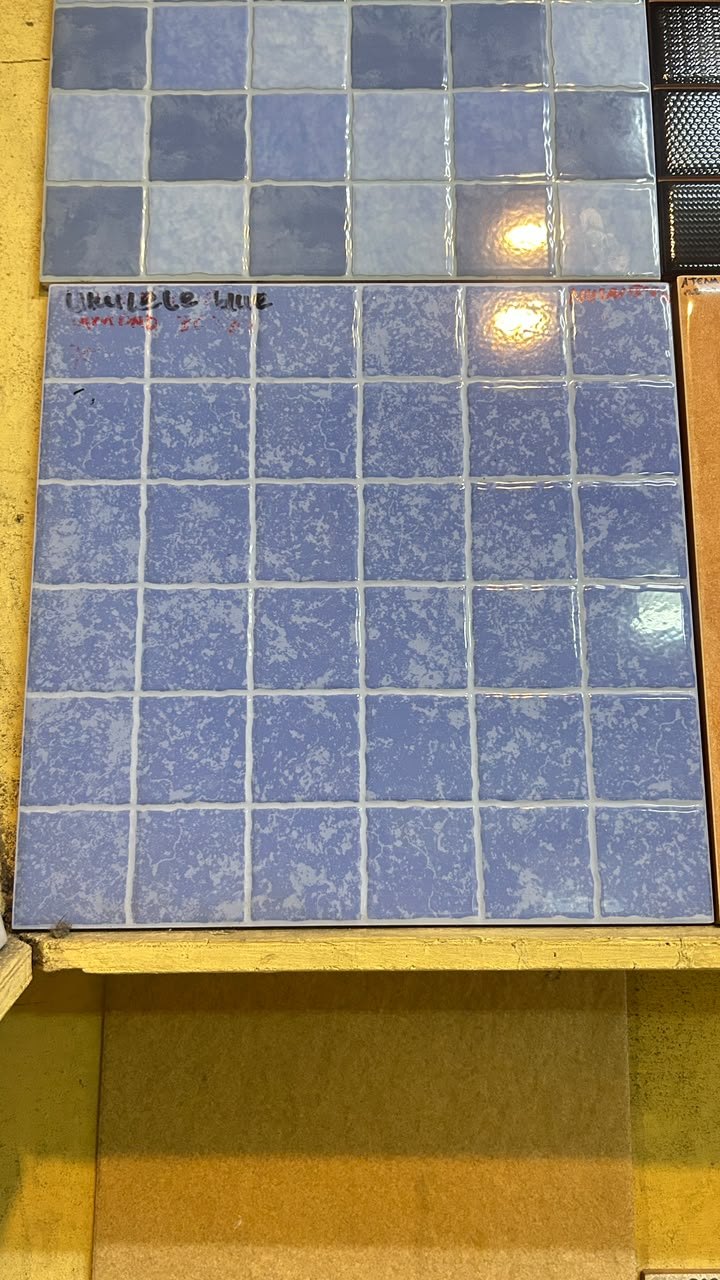 Keramik 30x30 Ukulele Blue