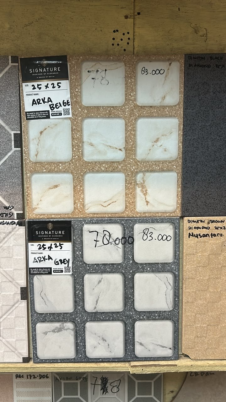 Keramik 25x25 Arka Beige foto 1