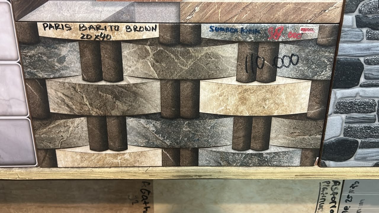 Keramik 20x40 Barito Brown foto 1