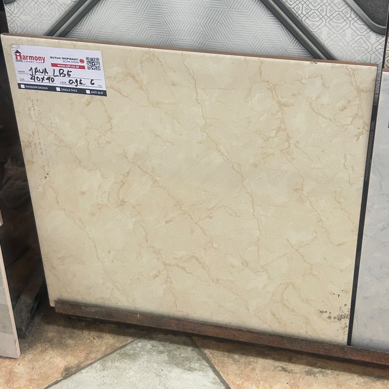 Java cream lbg 40x40 foto 1