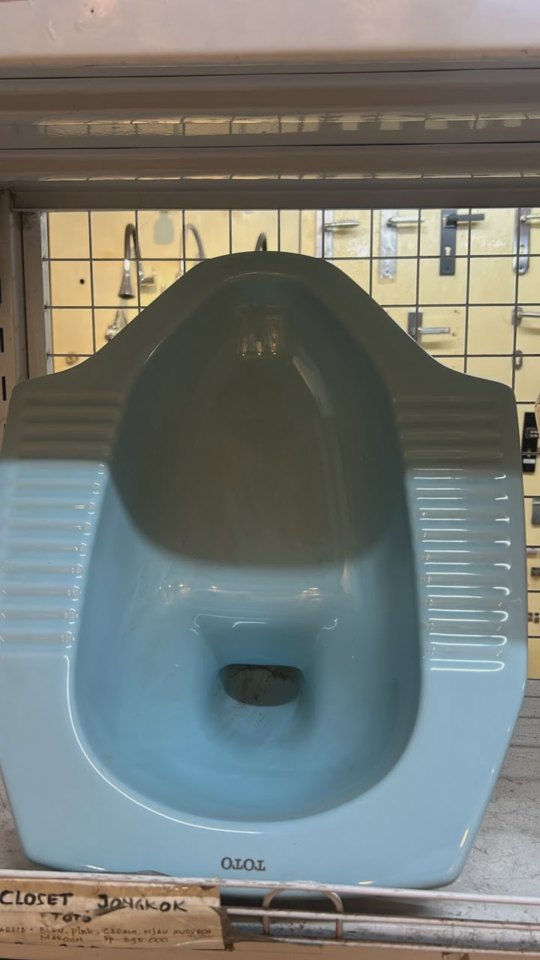 Closet Jongkok Toto Biru