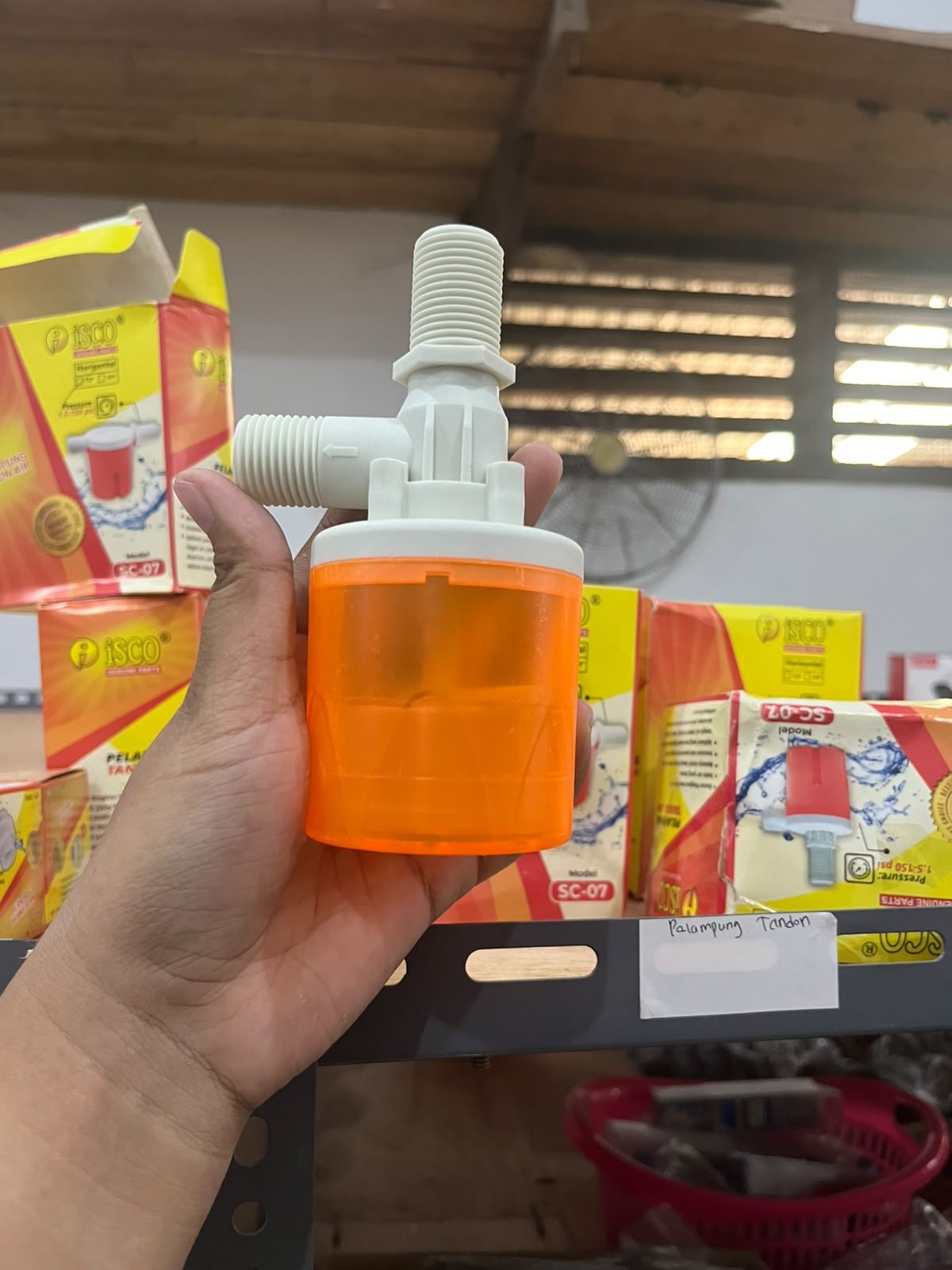 pelampung air otomatis Isco